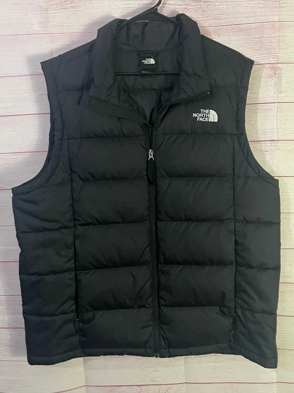 The North Face 550 Black Goose Down Insulation Vest Size XL